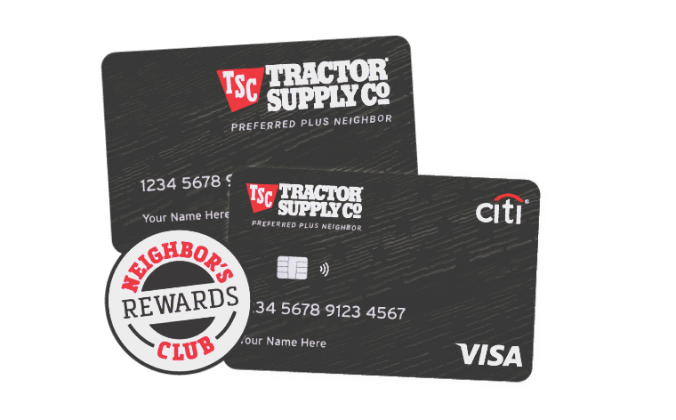 Tractor supply credit card