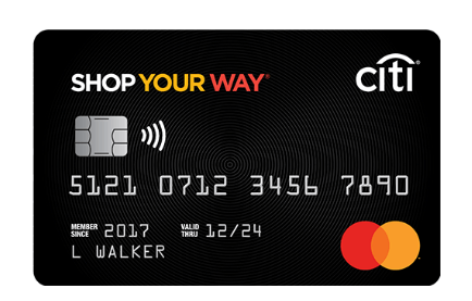 Sears credit card Mastercard