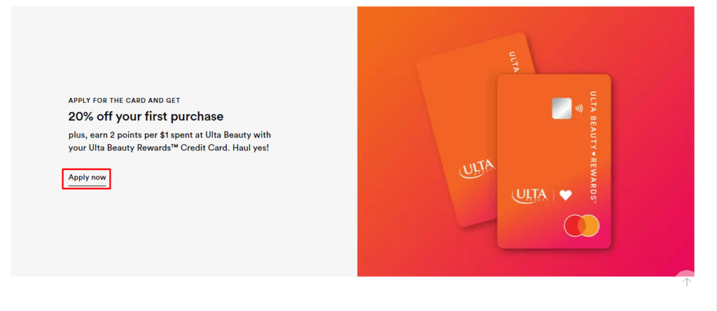 Ulta Rewards Credit Card Apply Now